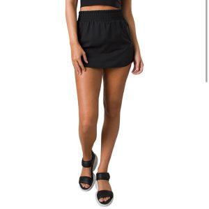 Prana Peak Black Skort