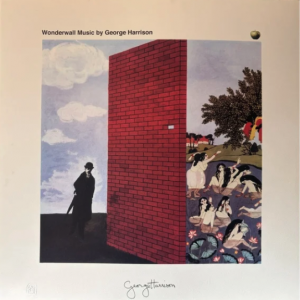 George Harrison - ‘Wonderwall Music’ Lithograph - 20”x20”