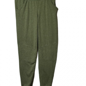 Versace 1969 Abbigliamento Sportivo Olive Green Jogger/Track Pants
